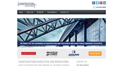 Desktop Screenshot of constructionhunters.com